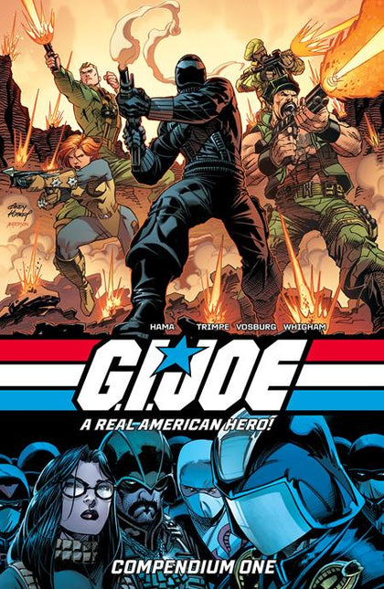 GI Joe A Real American Hero Compendium TP Book 01 Book Market Andy Kubert & Brad Anderson CVR (PRE-ORDER: 10/02/2024)