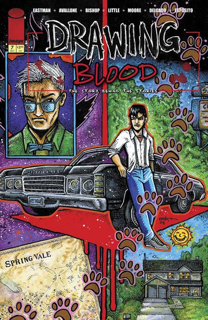 Drawing Blood #7 (of 12) CVR A Kevin Eastman (PRE-ORDER: 10/30/2024)