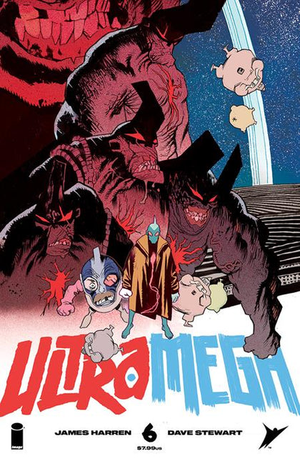 Ultramega By James Harren #6 (of 8) CVR A James Harren & Dave Stewart (PRE-ORDER: 10/16/2024)