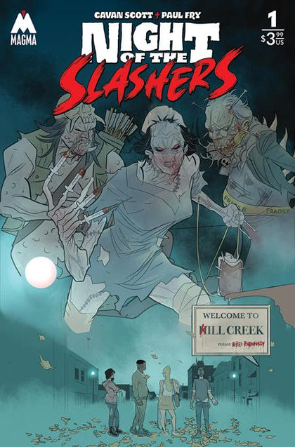 Night Of The Slashers #1 CVR A Paul Fry (PRE-ORDER: 10/02/2024)