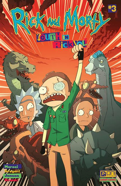 Rick And Morty Youth In Rickvolt #3 (of 4) CVR B Nico Hitori De VAR (PRE-ORDER: 10/16/2024)