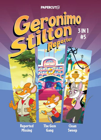 Geronimo Stilton Reporter 3 In 1 TP Vol 5 (PRE-ORDER: 10/09/2024)