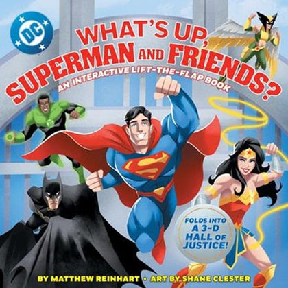 WHATS UP SUPERMAN AND FRIENDS HC A POP MAGIC BOOK (PRE-ORDER: 10/15/2025)