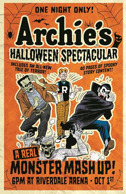 ARCHIES HALLOWEEN SPECTACULAR #1 (ONE SHOT) CVR B BOB WHITE RETRO ART VAR (PRE-ORDER: 10/01/2025)