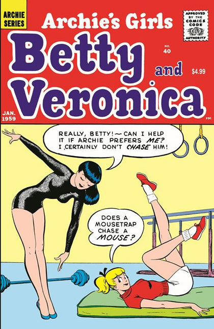 ARCHIE FACSIMILE #8 BETTY AND VERONICA #40 CVR A HARRY LUCEY (PRE-ORDER: 10/29/2025)