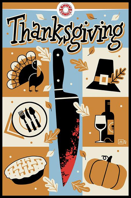 THANKSGIVING (ONE SHOT) CVR B 1:3 MAURICET BLOOD FOR DINNER