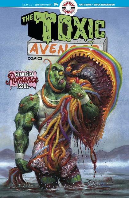 TOXIC AVENGER COMICS #4 CVR A FRED HARPER (PRE-ORDER: 10/22/2025)