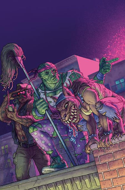 TOXIC CRUSADERS #2 (OF 5) CVR C TRISTAN WRIGHT WITH EXCLUSIVE TRADING CARD BY MATT BORS VAR (PRE-ORDER: 10/15/2025)