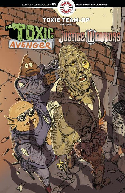 TOXIE TEAM UP #5 (OF 5) CVR A BEN CLARKSON (PRE-ORDER: 10/29/2025)