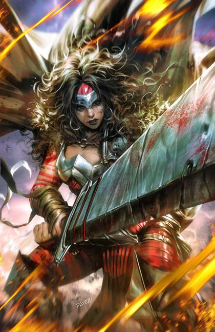 ABSOLUTE WONDER WOMAN #13 CVR B DERRICK CHEW CARD STOCK VAR (PRE-ORDER: 10/22/2025)