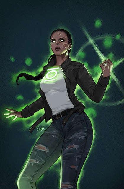 ABSOLUTE GREEN LANTERN #7 CVR C LESLEY LEIRIX LI CARD STOCK VAR (PRE-ORDER: 10/01/2025)