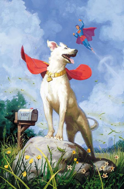 KRYPTO THE LAST DOG OF KRYPTON #5 (OF 5) CVR B DAVID TALASKI CARD STOCK VAR (PRE-ORDER: 10/15/2025)