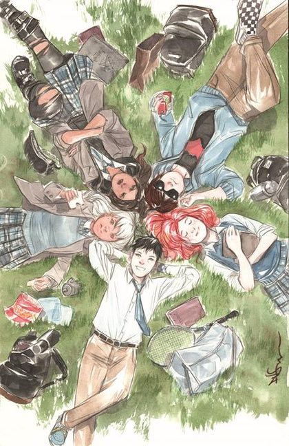 GOTHAM ACADEMY FIRST YEAR #1 (OF 6) CVR B DUSTIN NGUYEN VAR (PRE-ORDER: 10/01/2025)