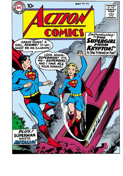 ACTION COMICS #252 FACSIMILE EDITION CVR A CURT SWAN (PRE-ORDER: 10/22/2025)