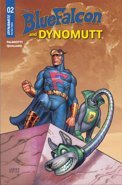 BLUE FALCON AND DYNOMUTT #2 CVR C JOSEPH MICHEAL LINSNER VAR (PRE-ORDER: 10/01/2025)