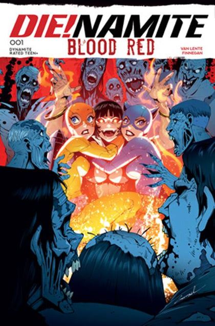 DIE!NAMITE BLOOD RED #1 CVR B GODTAIL VAR (PRE-ORDER: 10/08/2025)