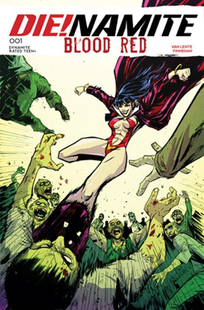 DIE!NAMITE BLOOD RED #1 CVR C DAVID COUSENS VAR (PRE-ORDER: 10/08/2025)
