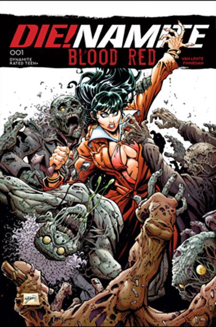 DIE!NAMITE BLOOD RED #1 CVR D WILL ROBSON VAR (PRE-ORDER: 10/08/2025)