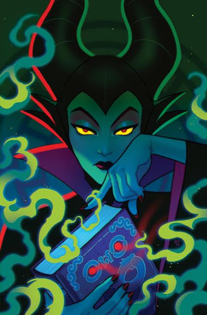 DISNEY VILLAINS MALEFICENT #1 CVR F PAULINA GANUCHEAU METAL PREMIUM VAR (PRE-ORDER: 10/29/2025)