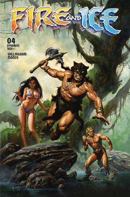FIRE AND ICE #4 CVR D JOE JUSKO VAR (PRE-ORDER: 10/15/2025)