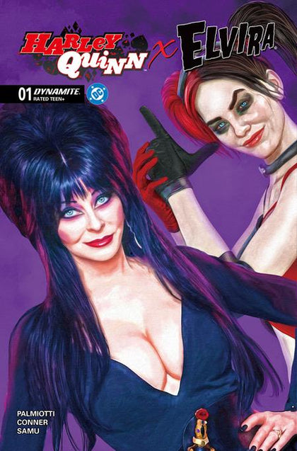 HARLEY QUINN X ELVIRA #1 CVR E MARK SPEARS VAR (PRE-ORDER: 10/01/2025)
