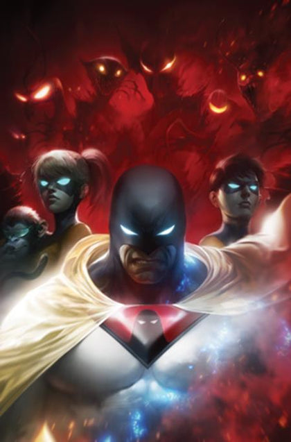 SPACE GHOST #4 CVR E FRANCESCO MATTINA METAL PREMIUM CVR VAR (PRE-ORDER: 10/22/2025)