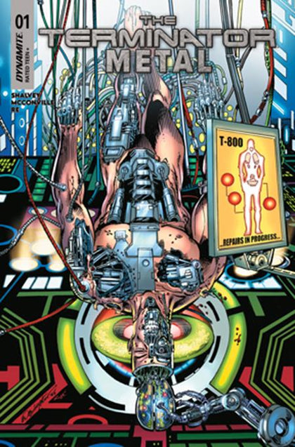 TERMINATOR METAL #1 CVR E BOB LAYTON FOIL VAR (PRE-ORDER: 10/22/2025)