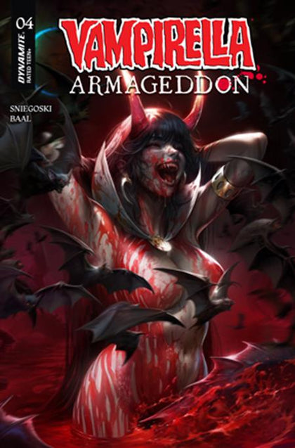 VAMPIRELLA ARMAGEDDON #4 CVR A FRANCESCO MATTINA (PRE-ORDER: 10/15/2025)
