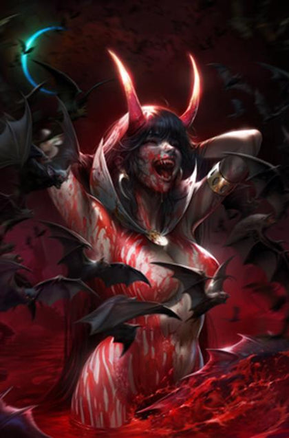 VAMPIRELLA ARMAGEDDON #4 CVR E FRANCESCO MATTINA METAL PREMIUM CVR VAR (PRE-ORDER: 10/29/2025)