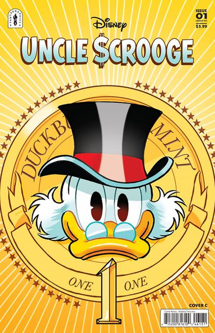 UNCLE SCROOGE FLINTHEART GLOMGOLDS SINISTER SECRET #1 (OF 3) CVR C ANDREA FRECCERO VAR (PRE-ORDER: 10/08/2025)