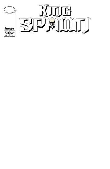 KING SPAWN #50 CVR C BLANK SKETCH VAR (PRE-ORDER: 10/22/2025)