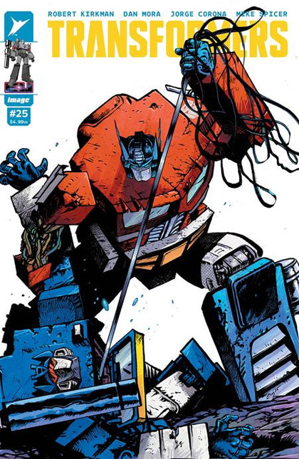 TRANSFORMERS #25 CVR B  DANIEL WARREN JOHNSON & MIKE SPICER VAR (PRE-ORDER: 10/08/2025)