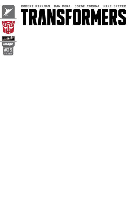 TRANSFORMERS #25 CVR G BLANK SKETCH AUTOBOT VAR (PRE-ORDER: 10/08/2025)