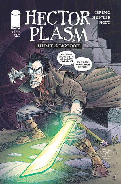 HECTOR PLASM HUNT THE BIGFOOT #1 (OF 3) CVR B DEREK HUNTER VAR (PRE-ORDER: 10/15/2025)