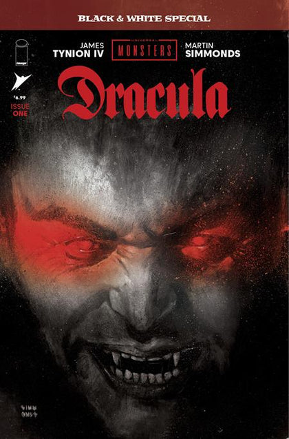 UNIVERSAL MONSTERS DRACULA BLACK & WHITE SPECIAL #1 (OF 2) CVR A MARTIN SIMMONDS (PRE-ORDER: 10/29/2025)