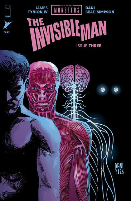 UNIVERSAL MONSTERS THE INVISIBLE MAN #3 (OF 4) CVR A DANI & BRAD SIMPSON (PRE-ORDER: 10/22/2025)