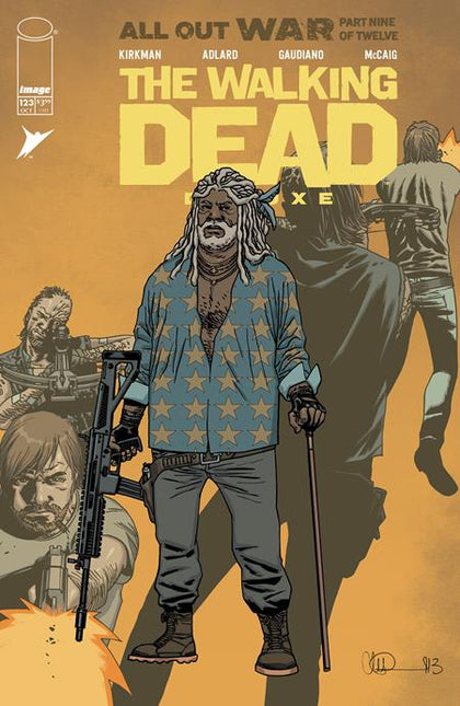 WALKING DEAD DELUXE #123 CVR B CHARLIE ADLARD & DAVE MCCAIG VAR (PRE-ORDER: 10/15/2025)