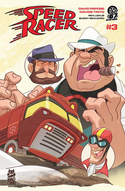 SPEED RACER #3 CVR B SEAN GALLOWAY RETRO MANGA VAR (PRE-ORDER: 10/01/2025)