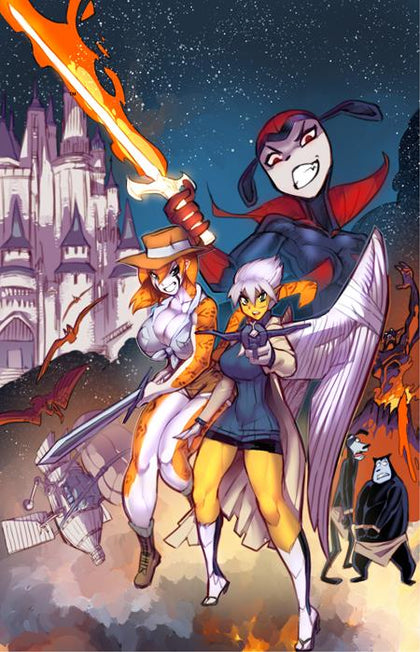 TIFANNY & CHARLOTTE ON ANOTHER WORLD #1 (OF 4) CVR B FRED PERRY LUNAR EXCLUSIVE VAR (PRE-ORDER: 10/29/2025)
