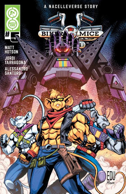 BIKER MICE FROM MARS (2025) #5 CVR A EDU SOUZA (PRE-ORDER: 10/29/2025)