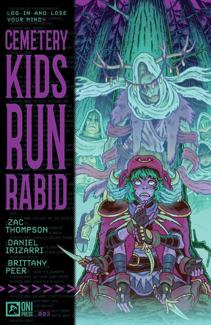 CEMETERY KIDS RUN RABID #3 (OF 4) CVR A DANIEL IRIZARRI (PRE-ORDER: 10/22/2025)
