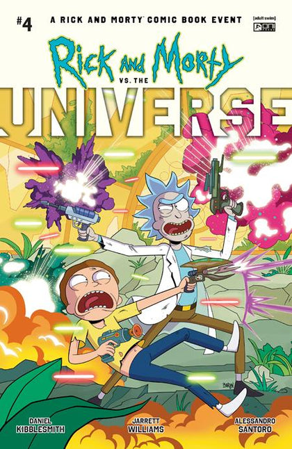 RICK AND MORTY VS THE UNIVERSE #4 (OF 4) CVR A DAVE BARDIN (PRE-ORDER: 10/22/2025)