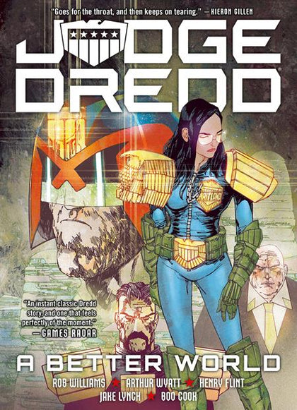 JUDGE DREDD TP A BETTER WORLD Previously Solicited Through Diamond (PRE-ORDER: 10/15/2025)