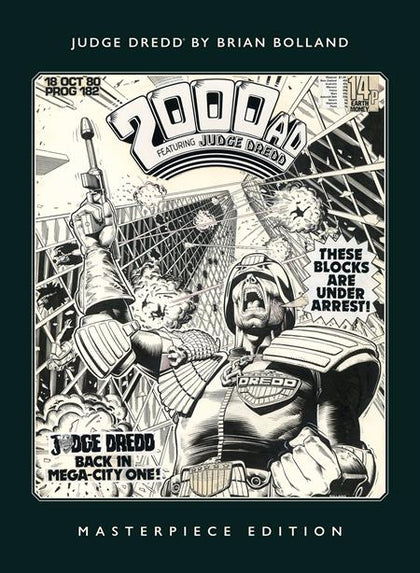 JUDGE DREDD TP BRIAN BOLLAND MASTERPIECE EDITION Previously Solicited Through Diamond (PRE-ORDER: 10/01/2025)