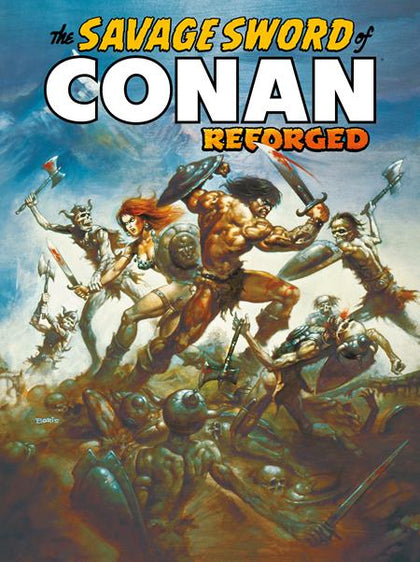 SAVAGE SWORD OF CONAN REFORGED #1 (OF 4) CVR B BORIS VALLEJO VAR (PRE-ORDER: 10/22/2025)