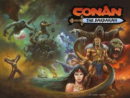 CONAN THE BARBARIAN #25 CVR A ALEX HORLEY WRAPAROUND (PRE-ORDER: 10/08/2025)