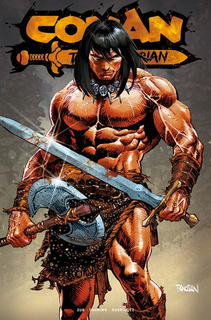 CONAN THE BARBARIAN #21 CVR H SDCC EXCLUSIVE DAN PANOSIAN FOIL TRADE VAR (PRE-ORDER: 10/01/2025)