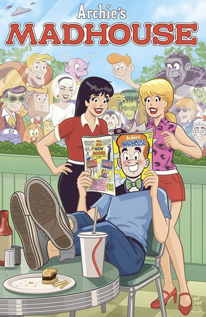 ARCHIES MADHOUSE #1 FACSIMILE EDITION CVR B MATT TALBOT MAD MAGAZINE VAR (PRE-ORDER: 10/14/2026)