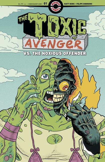 TOXIC AVENGER VS THE NOXIOUS OFFENDER #1 (OF 5) CVR A MATT BORS (PRE-ORDER: 10/07/2026)