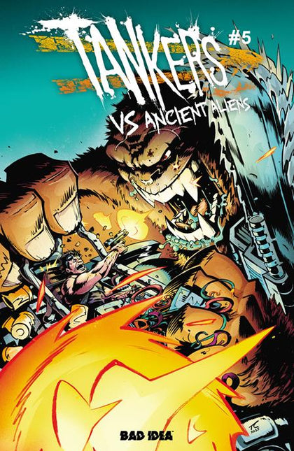 TANKERS VS ANCIENT ALIENS #5 (OF 5) CVR A TYRELL CANNON (PRE-ORDER: 10/28/2026)